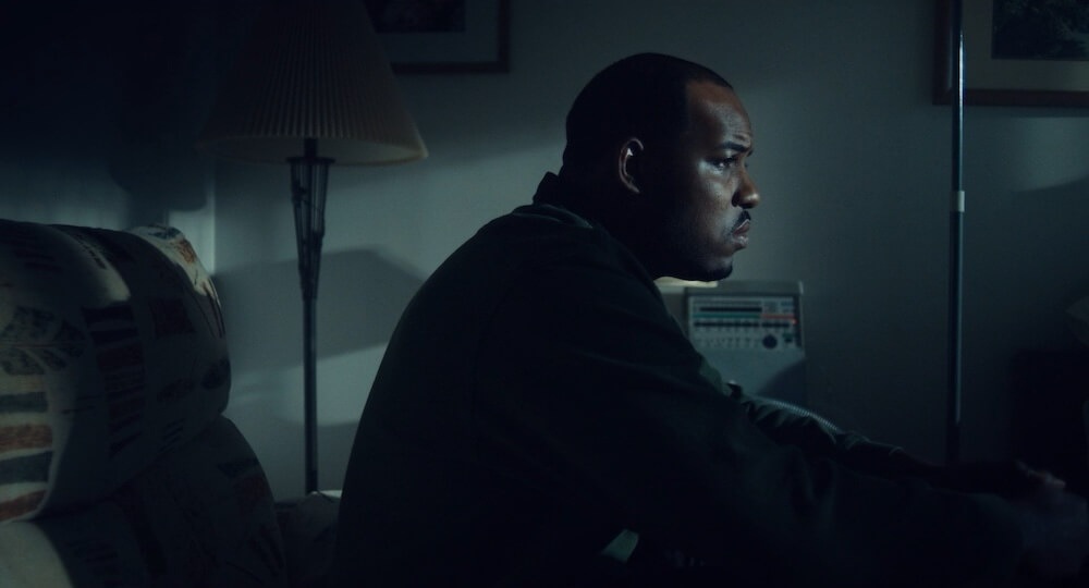 A standout shot in Wehde's cinematography features Marcus (Lionel Boyce) captured in low-light using H Series optics
