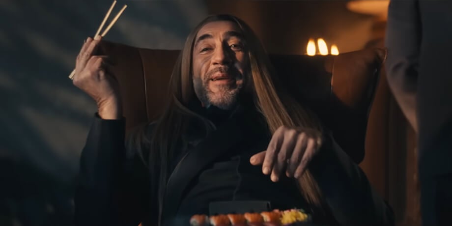 Panalux Uber Eats commercial still