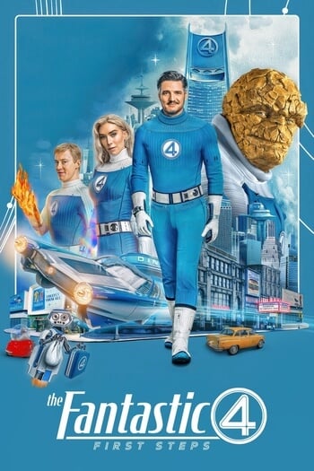 Fantastic Four First Steps Poster