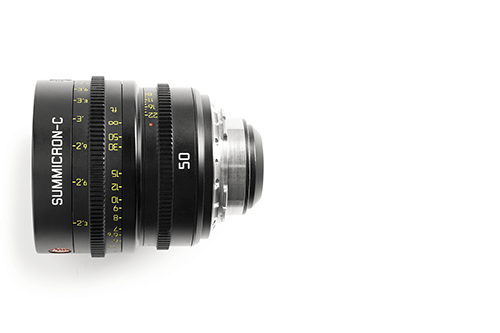 Side view of a Leitz Summicron-C lens