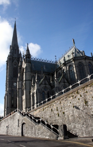 Steps to Cobh Cathedral
