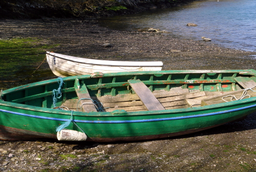 Boats at Lough Hyne