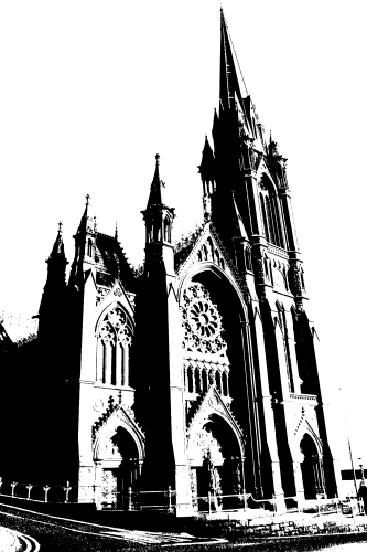 Cobh Cathedral Sketch