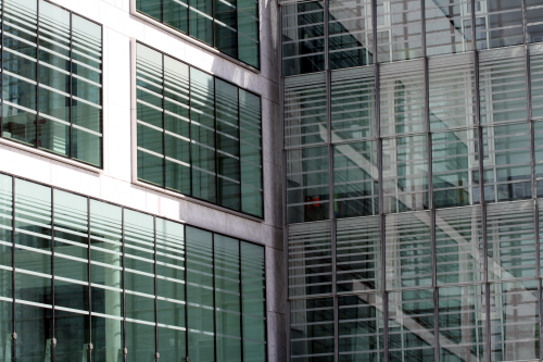 Windows of the Cork Civic Offices